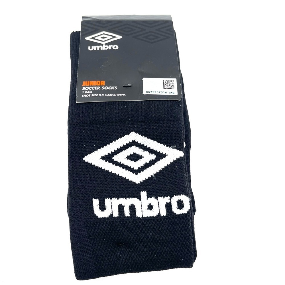 Umbro Black Soccer Socks